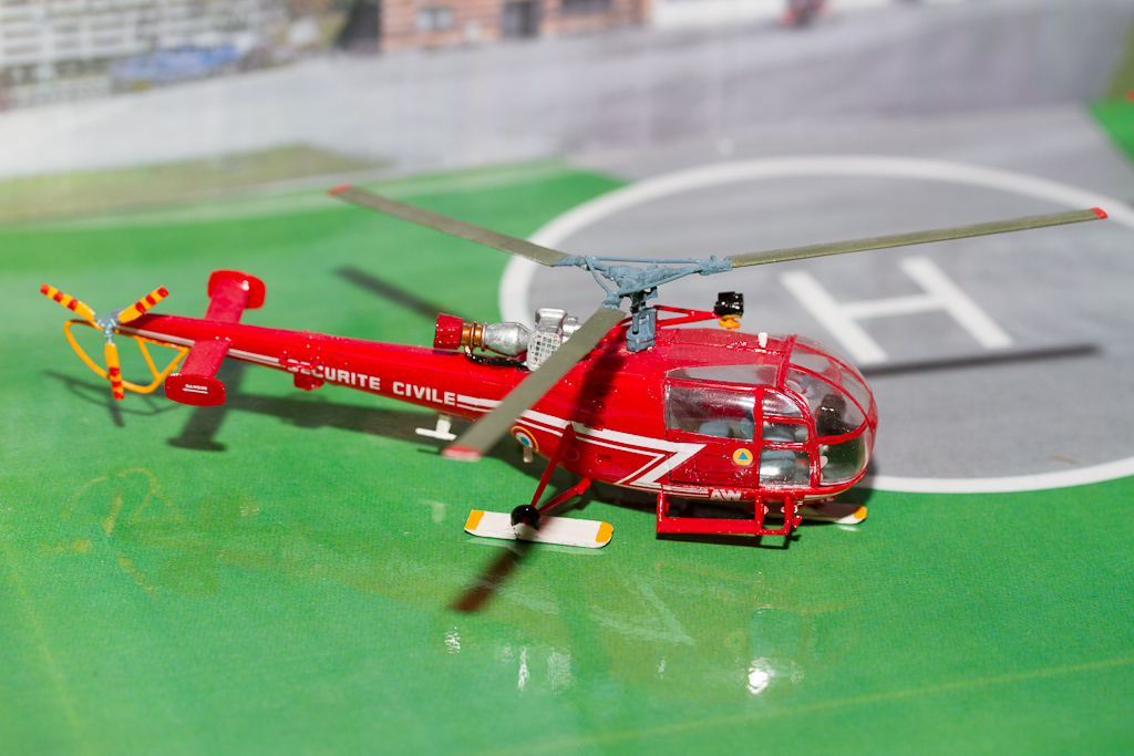 Historia 2012 Sion, maquette au 1/72ème